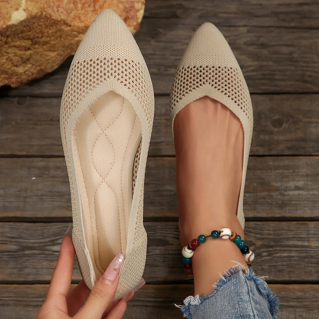 Calora Breathable Mesh Ballerina Flats