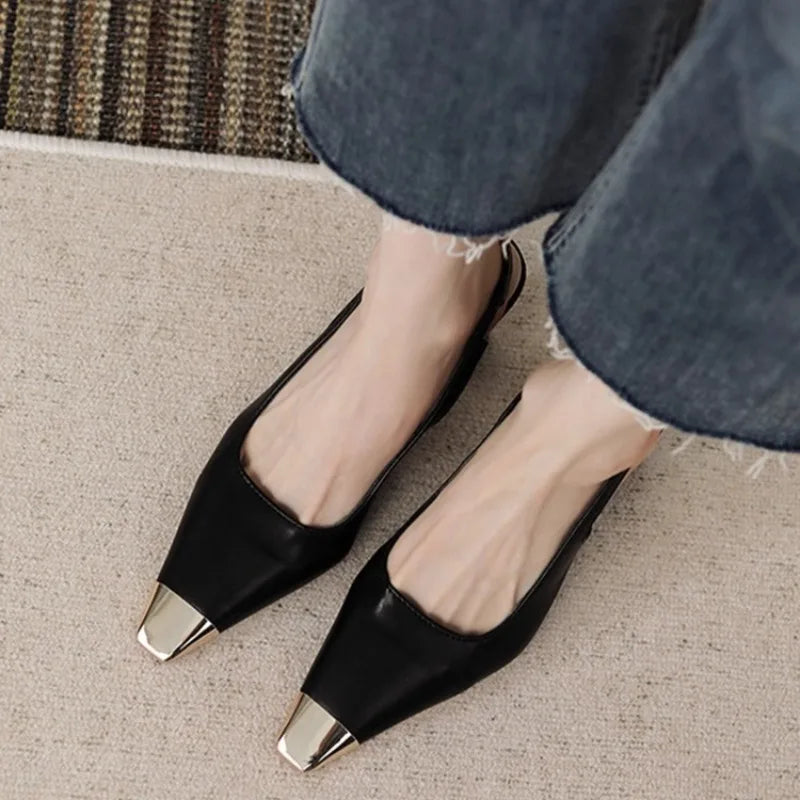 Aveline Backless Sling Shoes