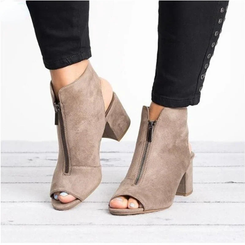 Marcelline Zippered Heels