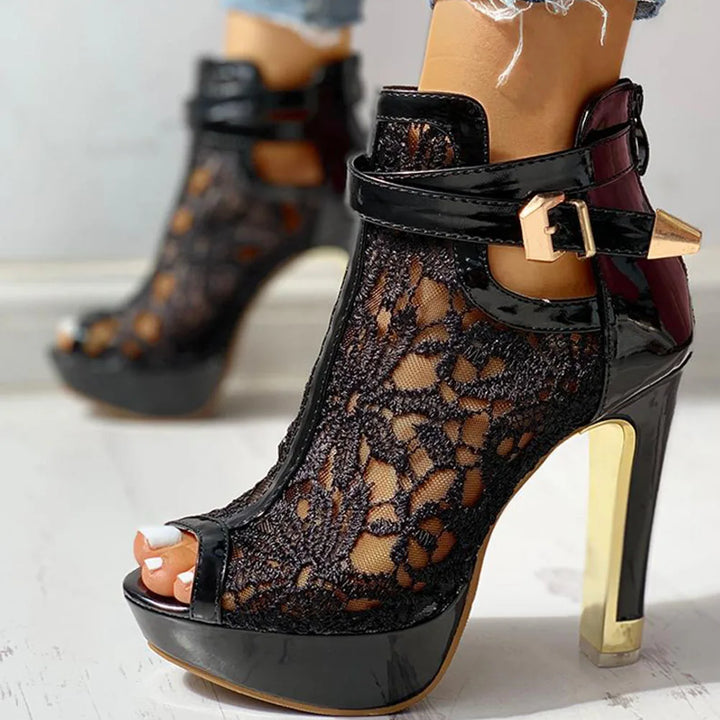Valencia Elevated Platform Heels