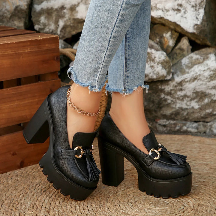 Mavina Elevated Platform Loafers