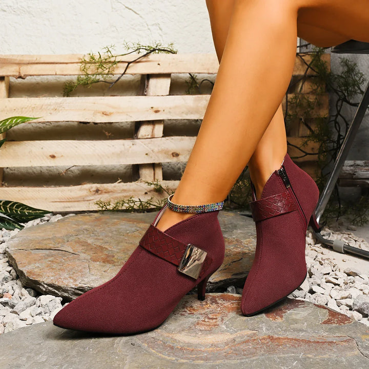 Marvini Elegant Pointed Toe Heels