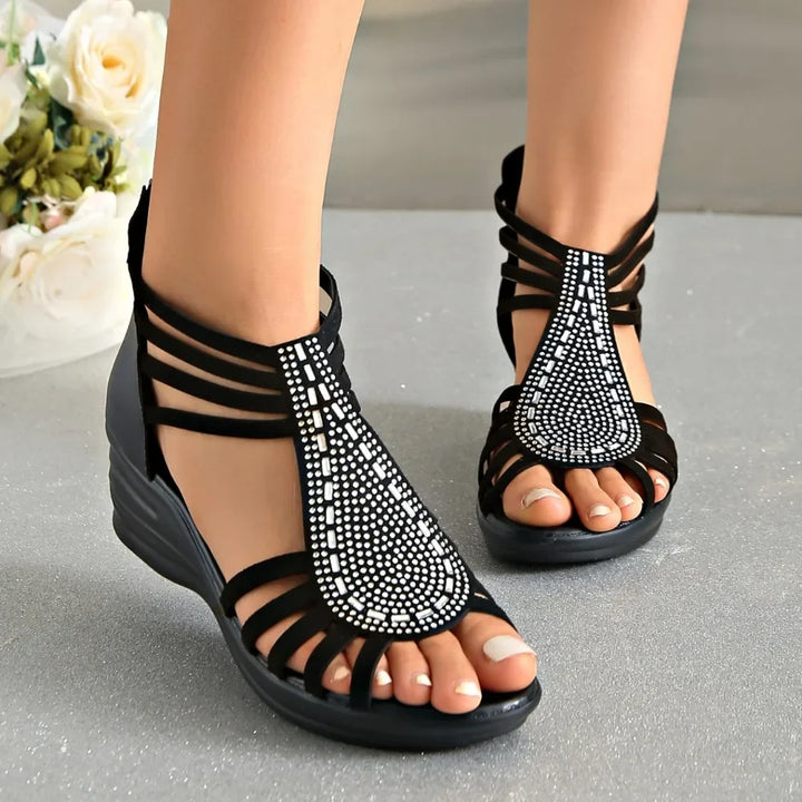 Sandora Stride Wedge Sandals