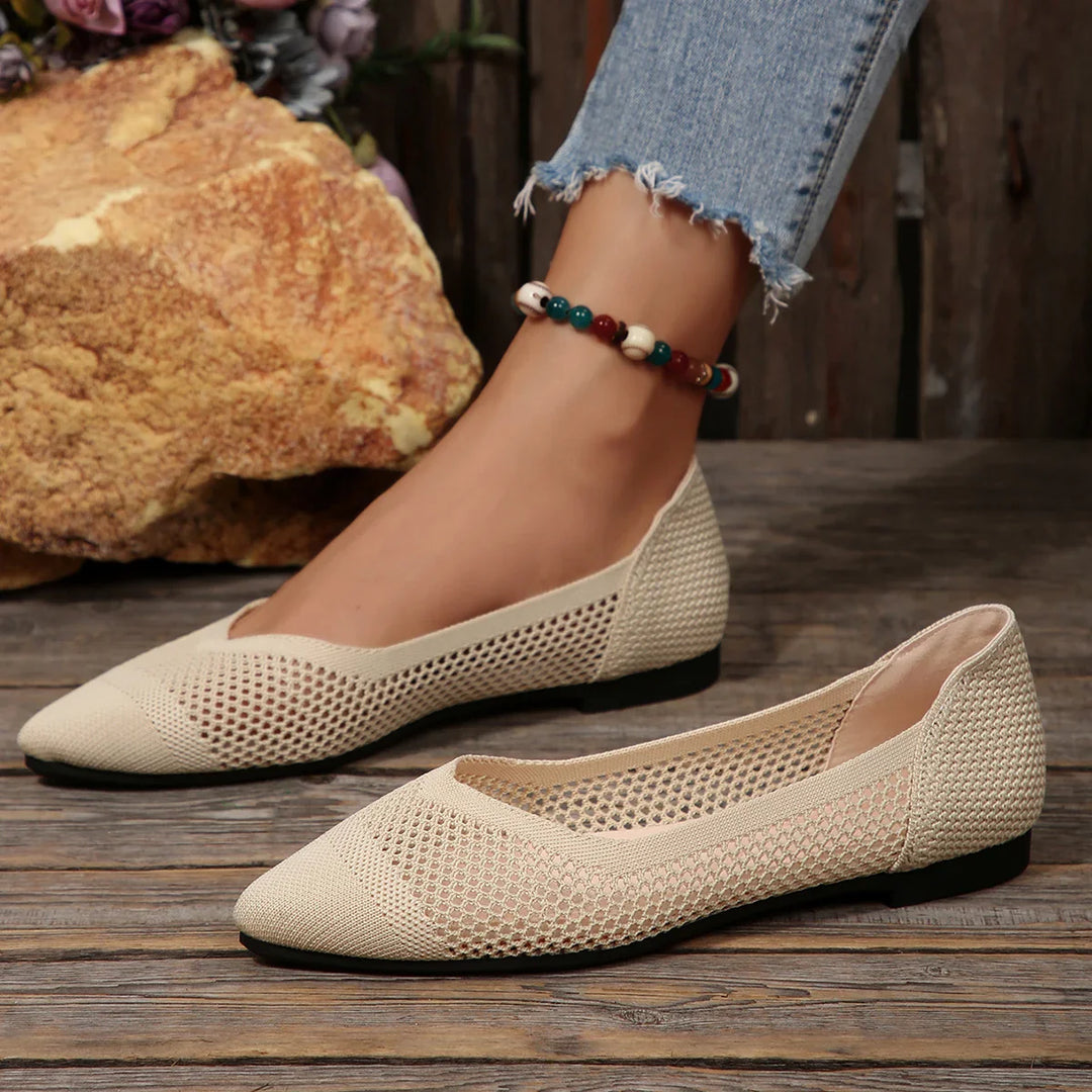 Calora Breathable Mesh Ballerina Flats