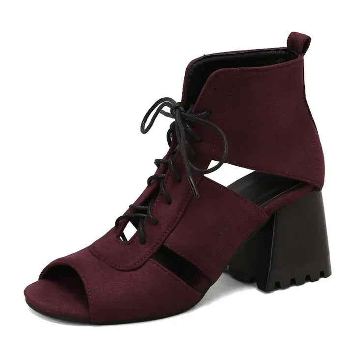 Lirienne Lace-Up High Heels