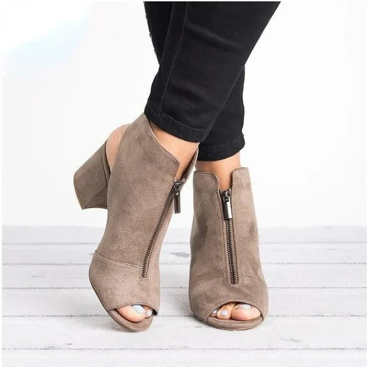 Marcelline Zippered Heels