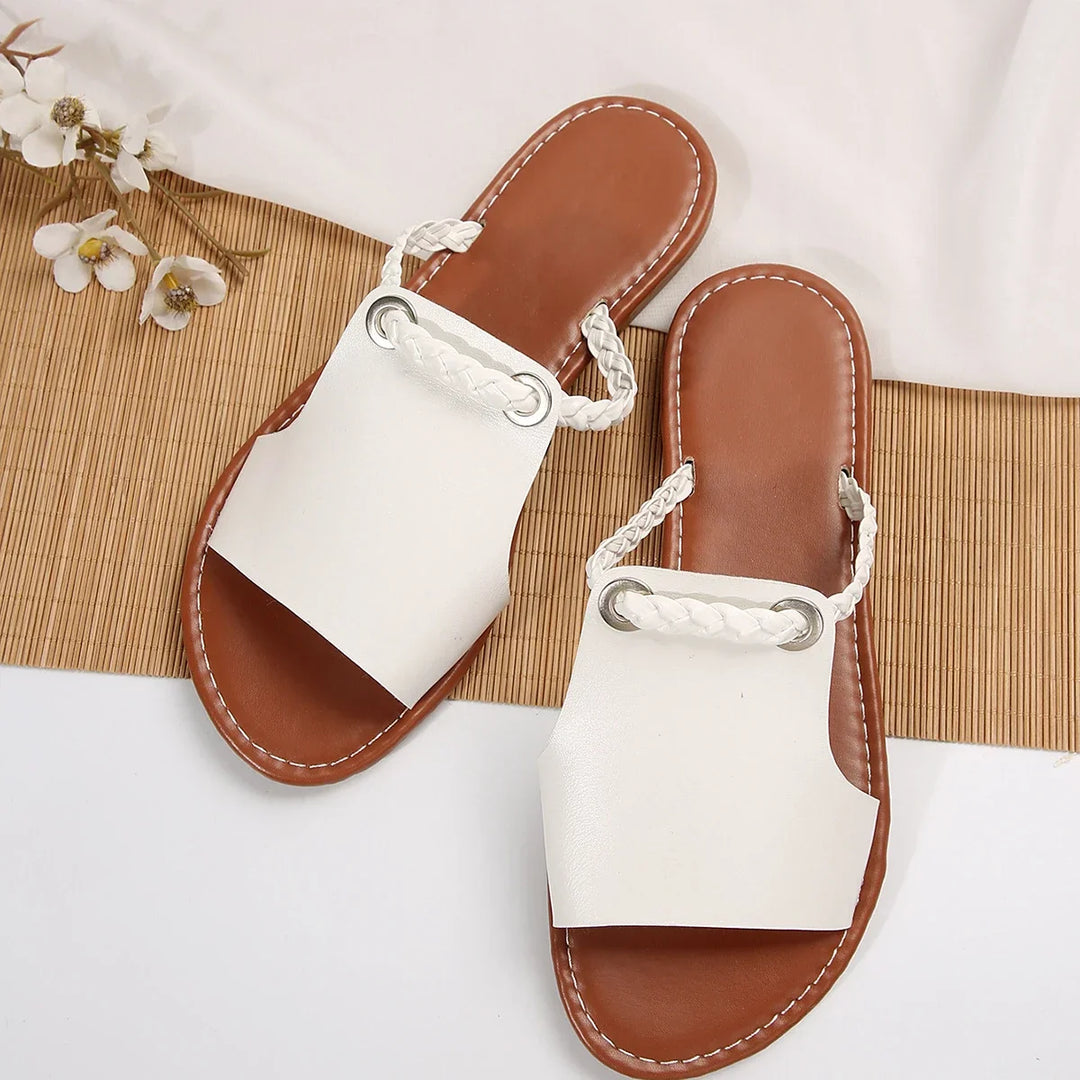 Braided Sorrel Sandals