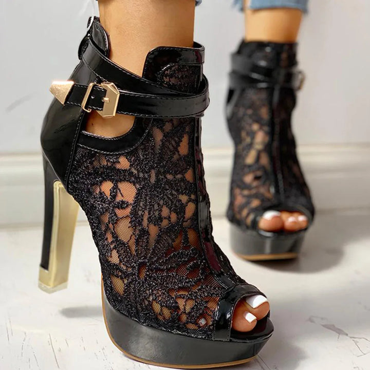 Valencia Elevated Platform Heels