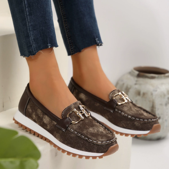 Eliza - Versatile Hybrid Buckle Loafers