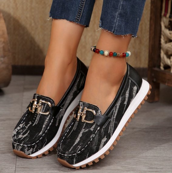Eliza - Versatile Hybrid Buckle Loafers