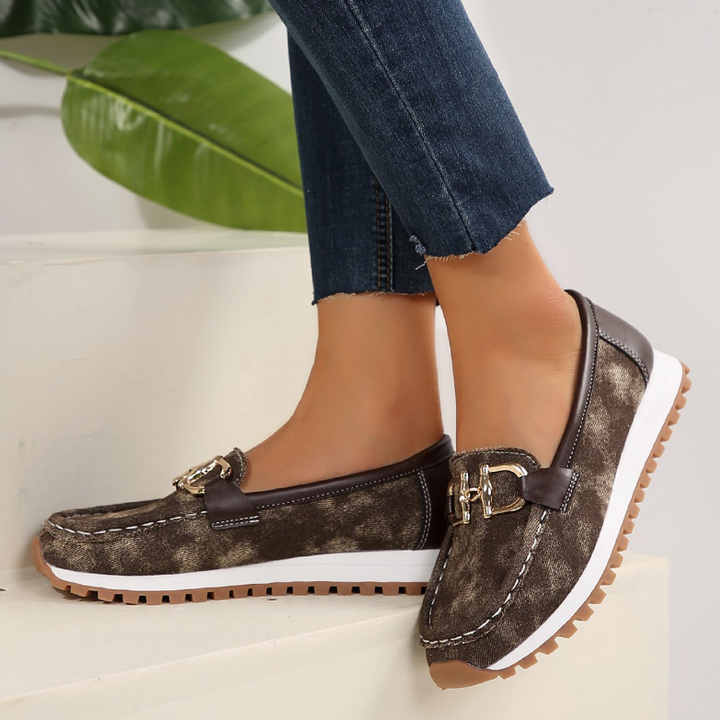 Eliza - Versatile Hybrid Buckle Loafers