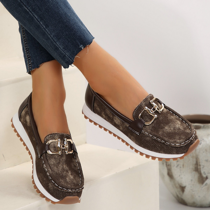 Eliza - Versatile Hybrid Buckle Loafers