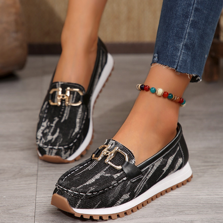 Eliza - Versatile Hybrid Buckle Loafers