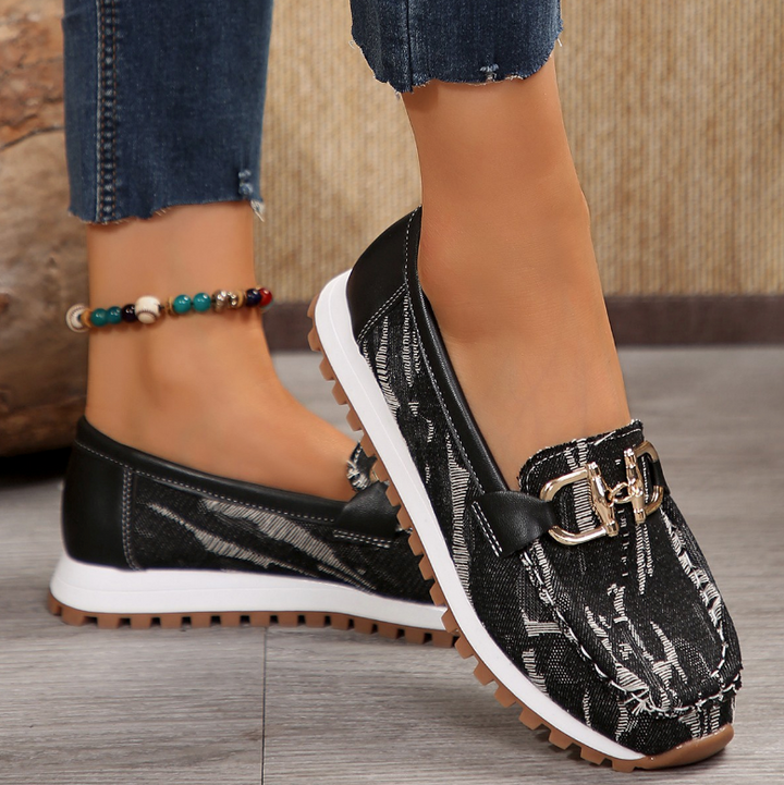 Eliza - Versatile Hybrid Buckle Loafers