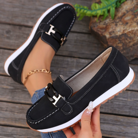 Emily - Link-Up Chain Loafers