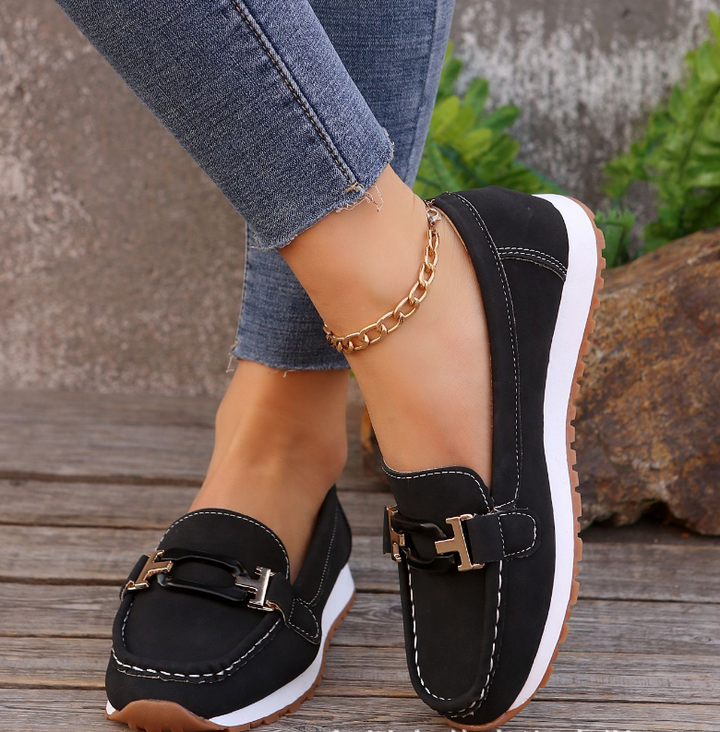 Emily - Link-Up Chain Loafers