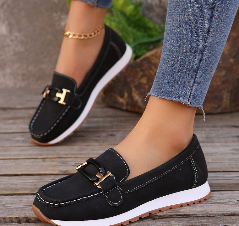 Emily - Link-Up Chain Loafers