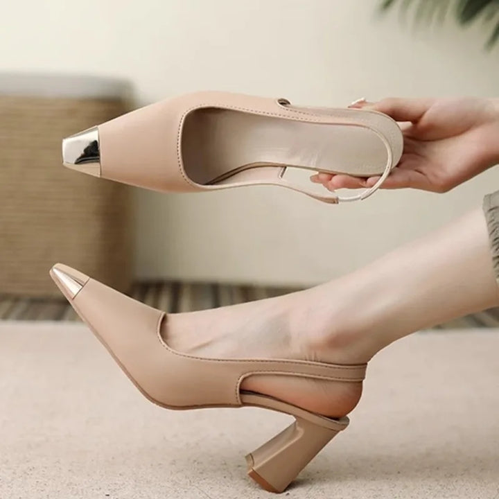 Aveline Backless Sling Shoes