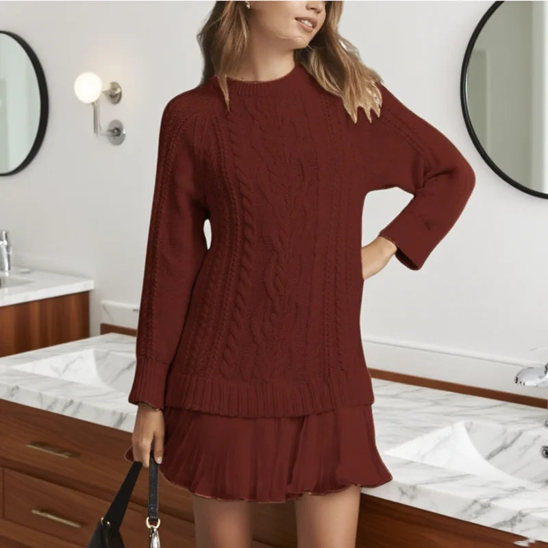 Eira | Classic Sweater Dress 