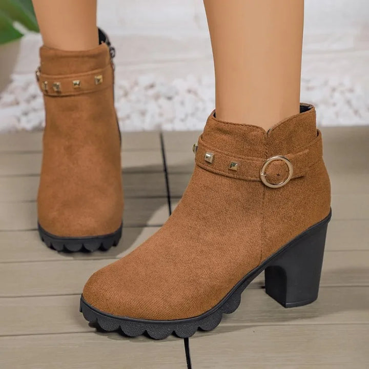 Valera Studded Chunky Boots