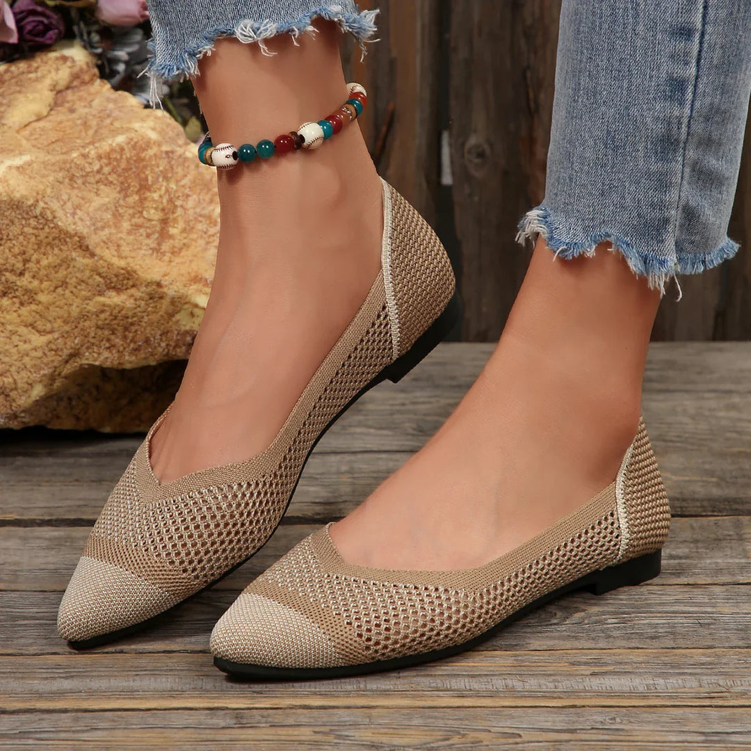 Calora Breathable Mesh Ballerina Flats