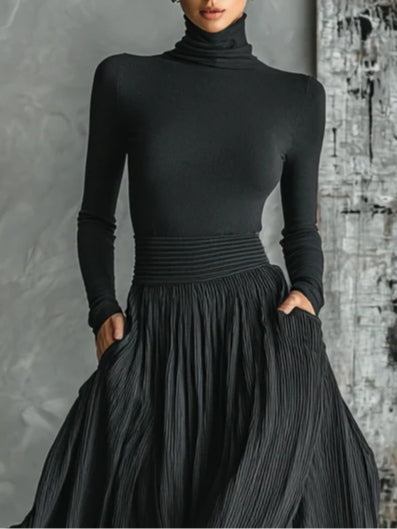 Celene | Pleated Skirt Ensemble
