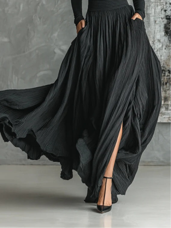 Celene | Pleated Skirt Ensemble