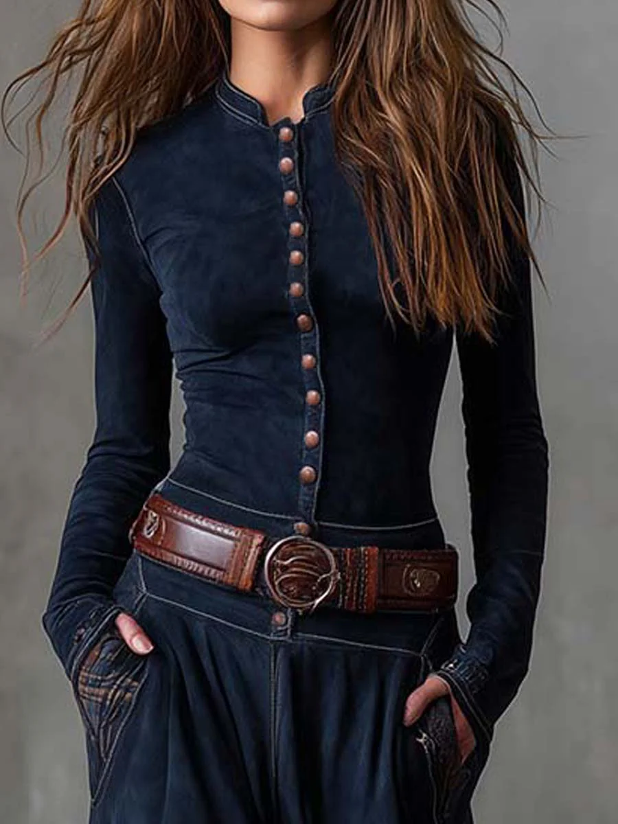 Esme™ | Suede Maxi Dress