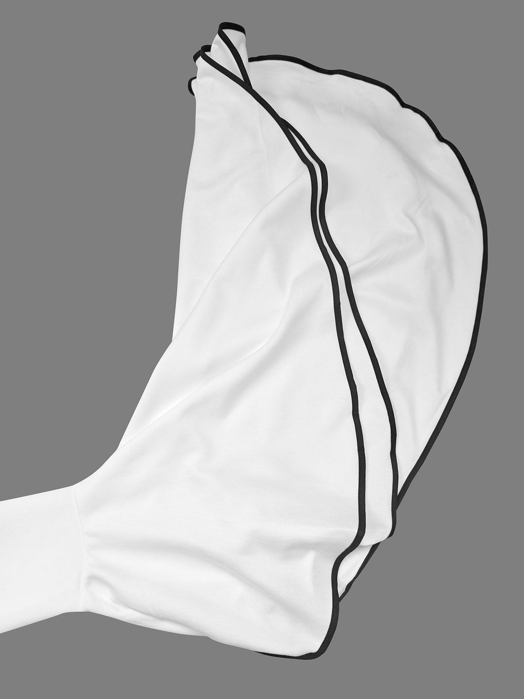 Flared Sleeves Long Sleeves Solid Color Stand Collar Mini Dresses