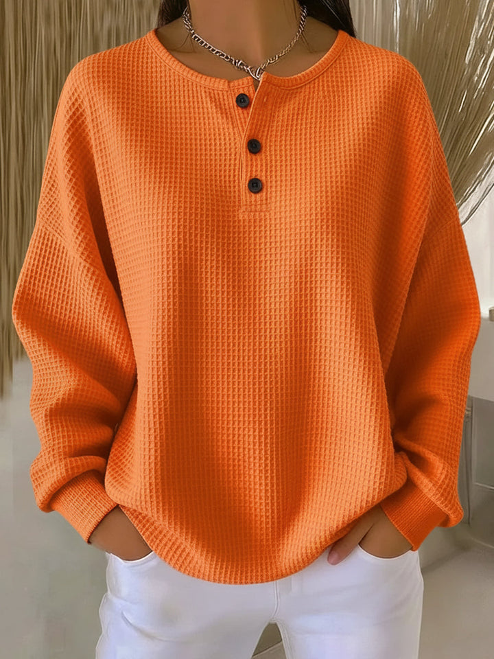 Peyton™ | Snug Button-Up Sweater