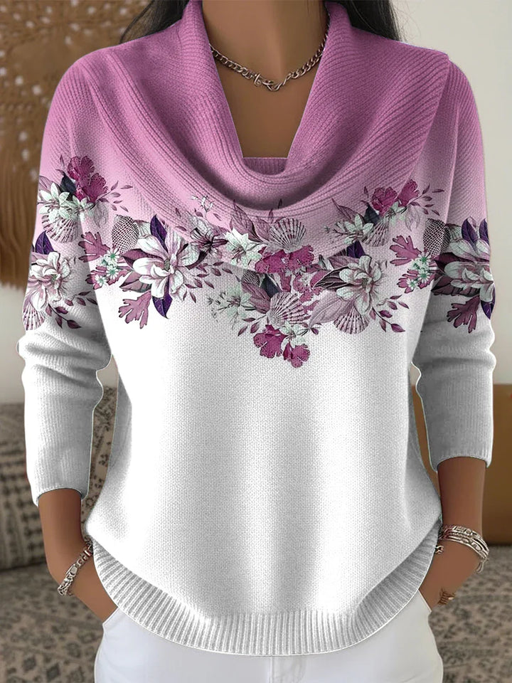 Emily™ | Floral Long-Sleeve Tee