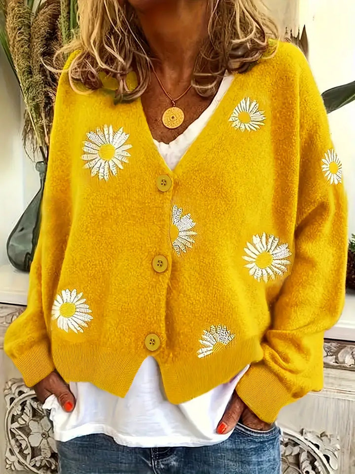 Irene | Elegant Knit Cardigan with Buttons