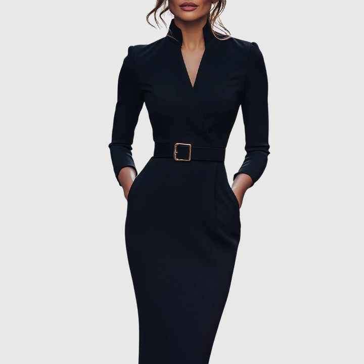 Rosabel™ | REFINED MIDI DRESS