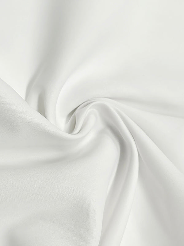 A-Line Flared Sleeves Floral Printed Split-Joint Split-Side Lapel Collar Maxi Dresses Shirt Dress