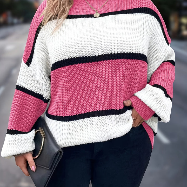 Isadora | Cozy Stripe Sweater