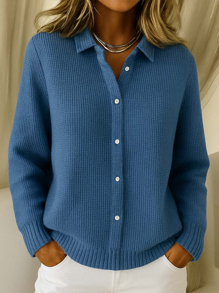 Marisse | Knit Cardigan with Button-Up Design