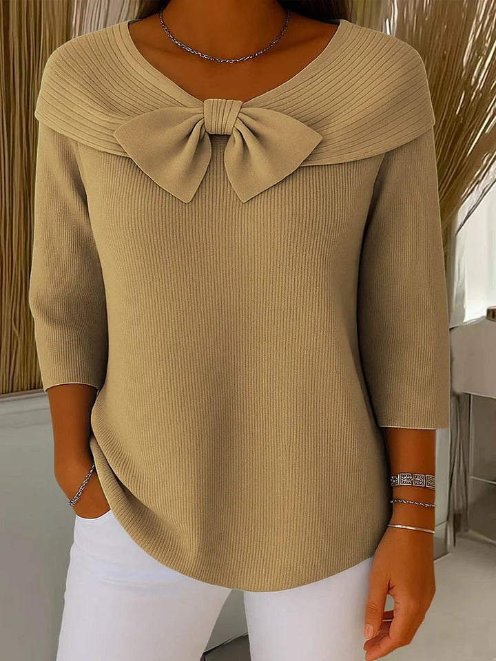 Esme | Soft Touch Bow Sweater