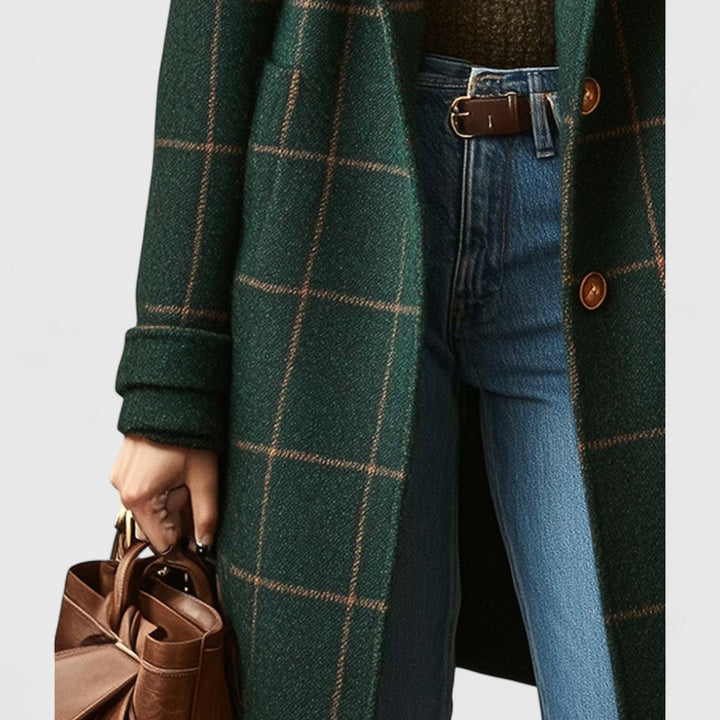 Olivia | Classic Checked Coat