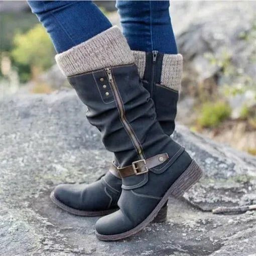 Thessara | Orthopedic Leather Boots