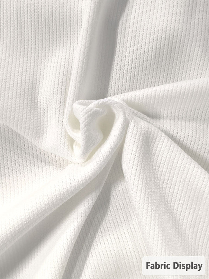 Cozy Knit Sweater with Women's Faux Yarn Christmas Highland Cow Design