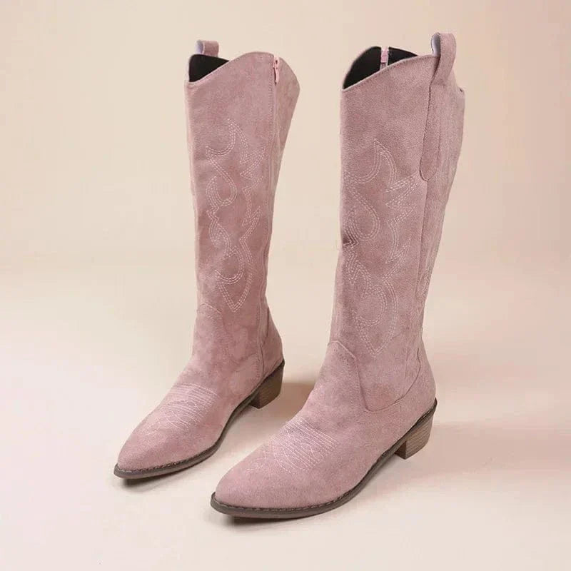Valenne | Charm Leather Boots